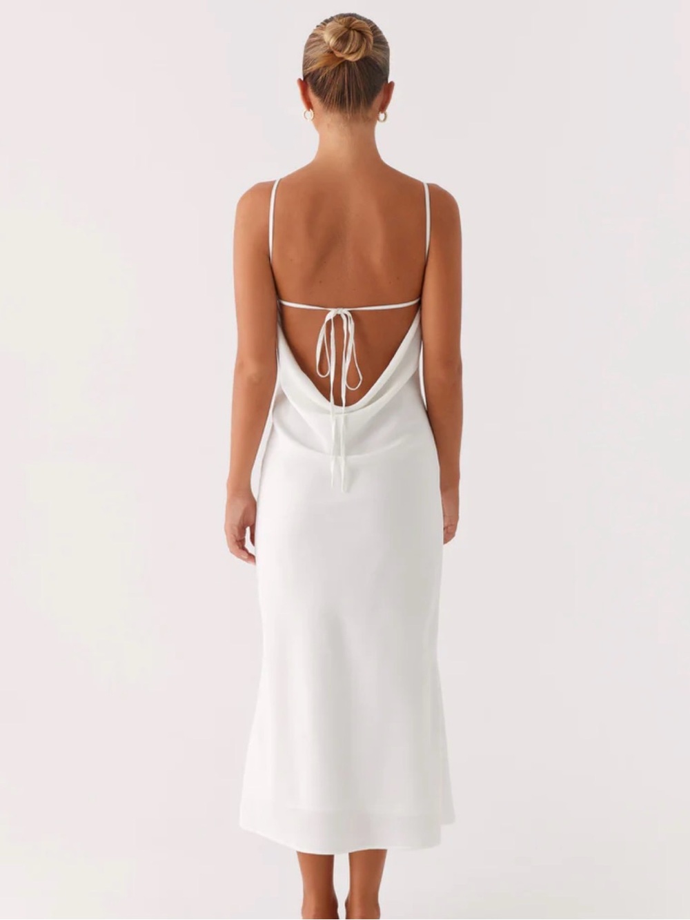 Peppermayo White Slip Midi Dress - Picture 4 of 6